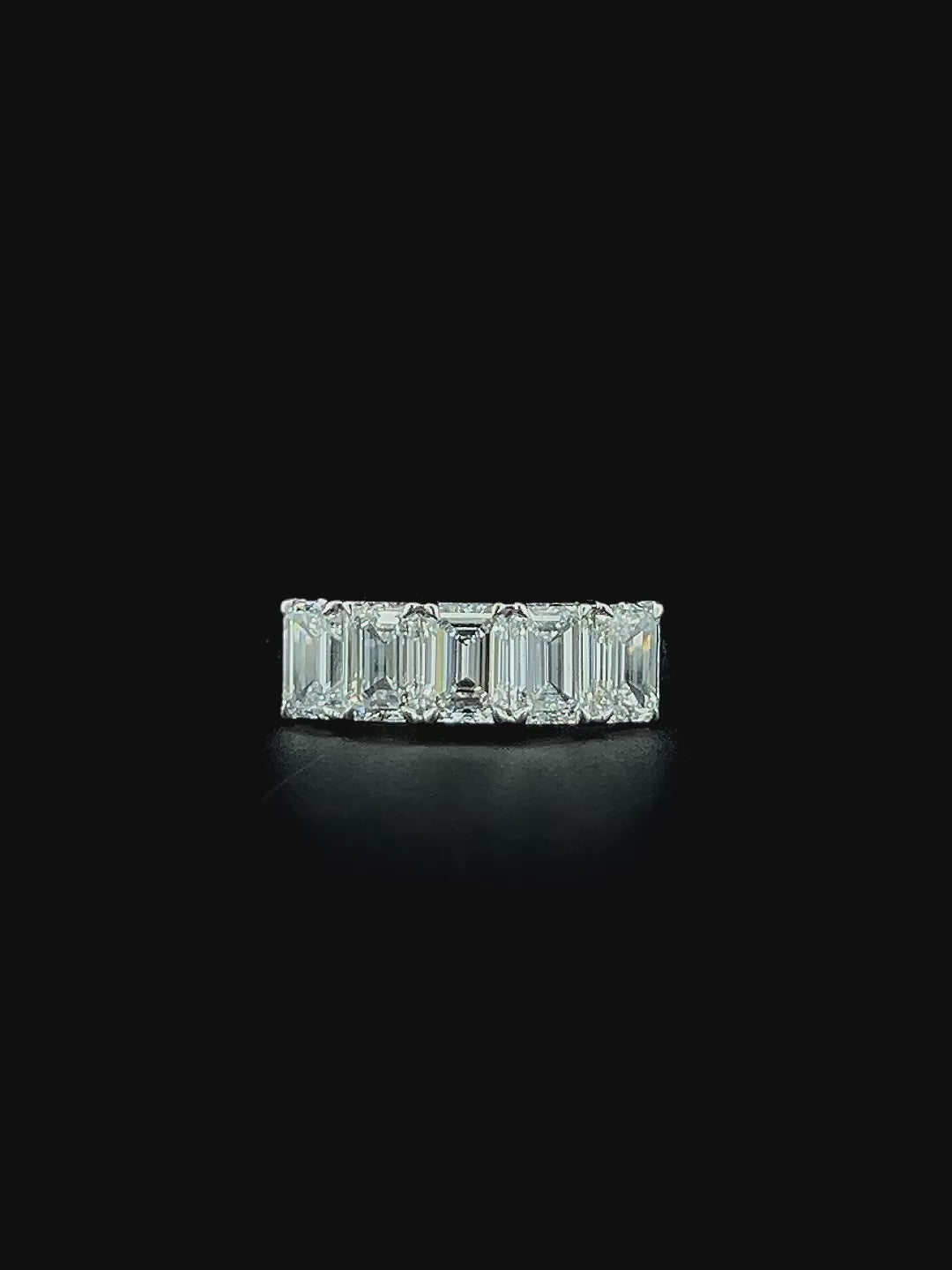 Lab grown diamond 5 stone rings
