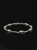 Lab grown diamond bezel bracelet