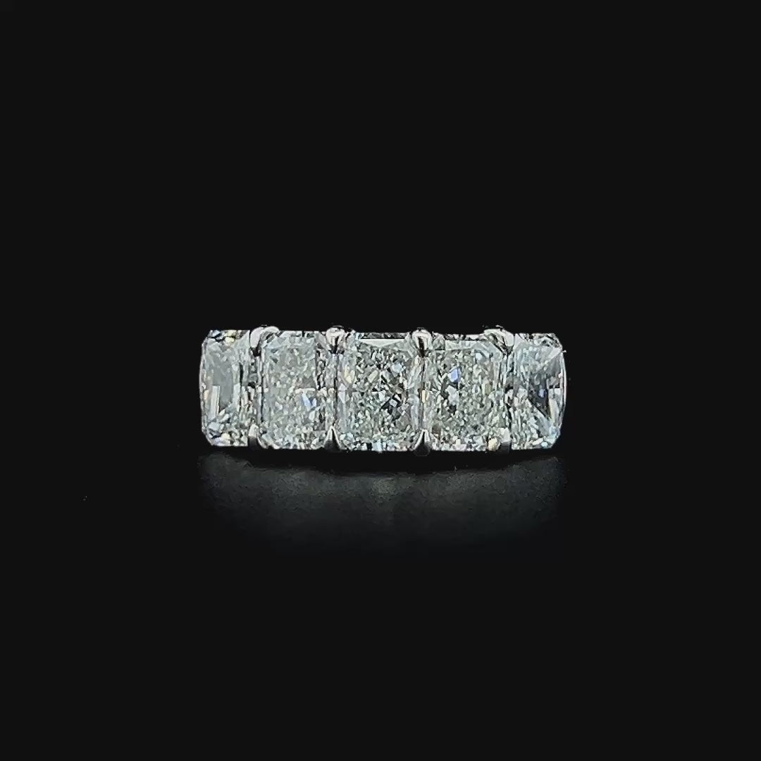 Lab grown diamond 5 stone rings
