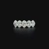 Lab grown diamond 5 stone rings