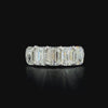 Lab grown diamond 5 stone rings