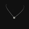 Lab grown diamond pendant