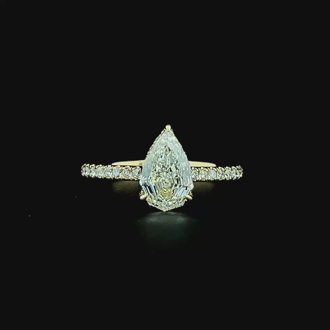 Lab grown diamond Anniversary Ring