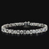 Lab grown diamond mix shape bracelet