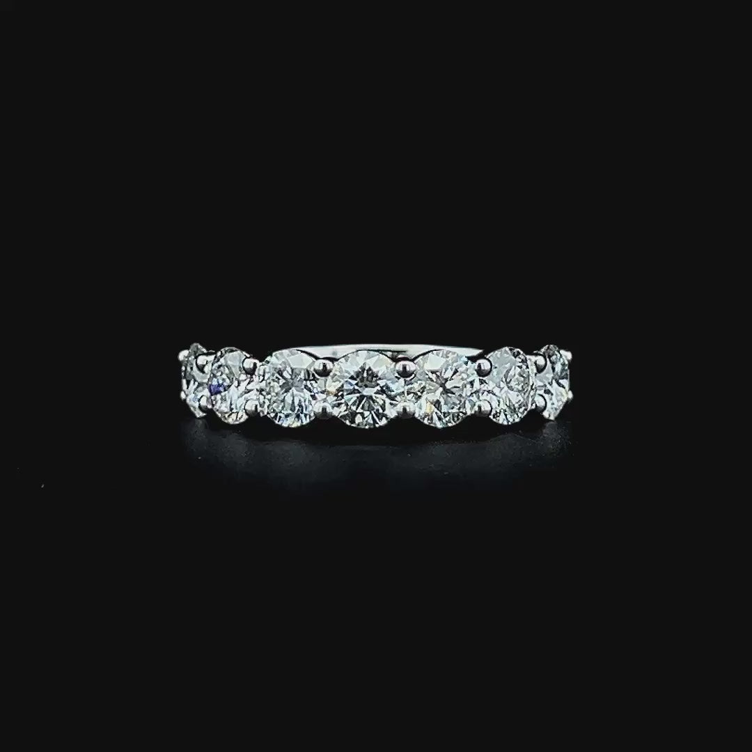 Lab grown diamond 5 stone rings
