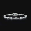 Lab grown diamond mix shape bracelet
