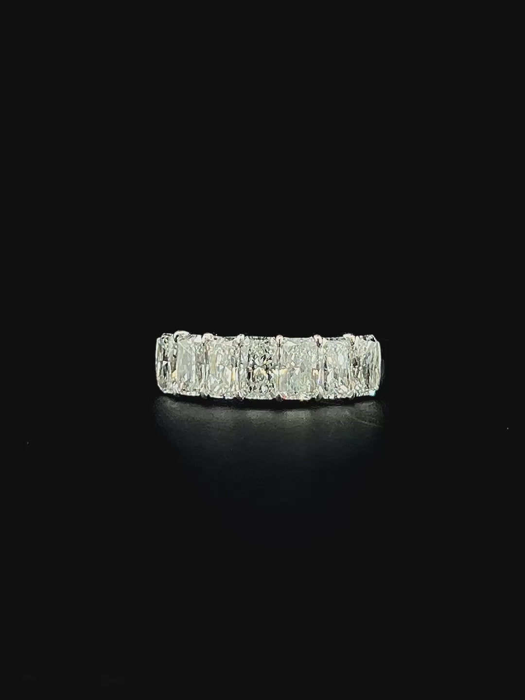Lab grown diamond 7 stone rings
