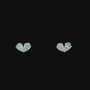 Lab grown diamond pushback stud earring
