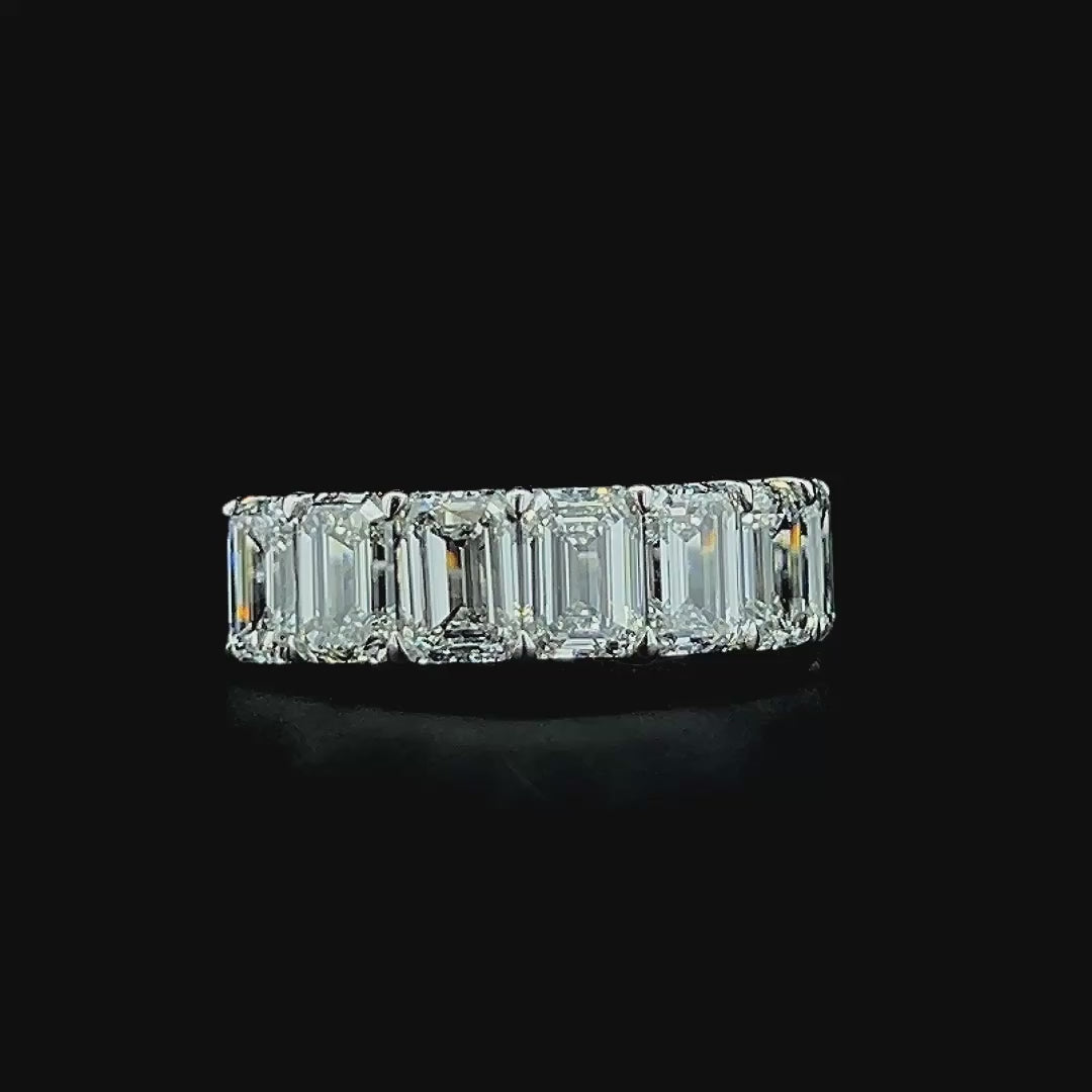 Lab grown diamond 7 stone rings