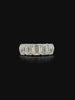 Lab grown diamond 5 stone ring