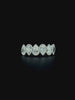 Lab grown diamond wedding band rings