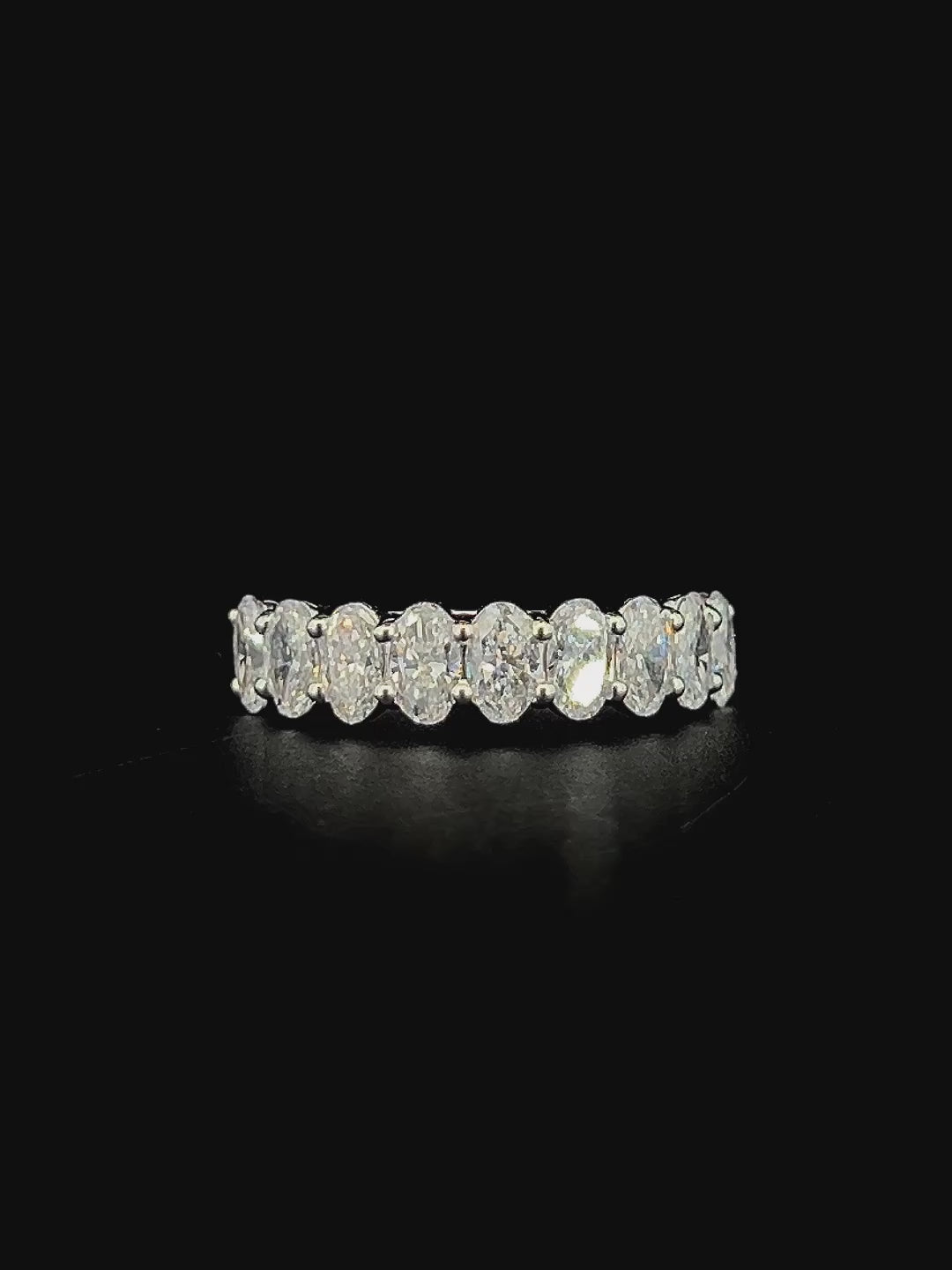 Lab grown diamond band ring