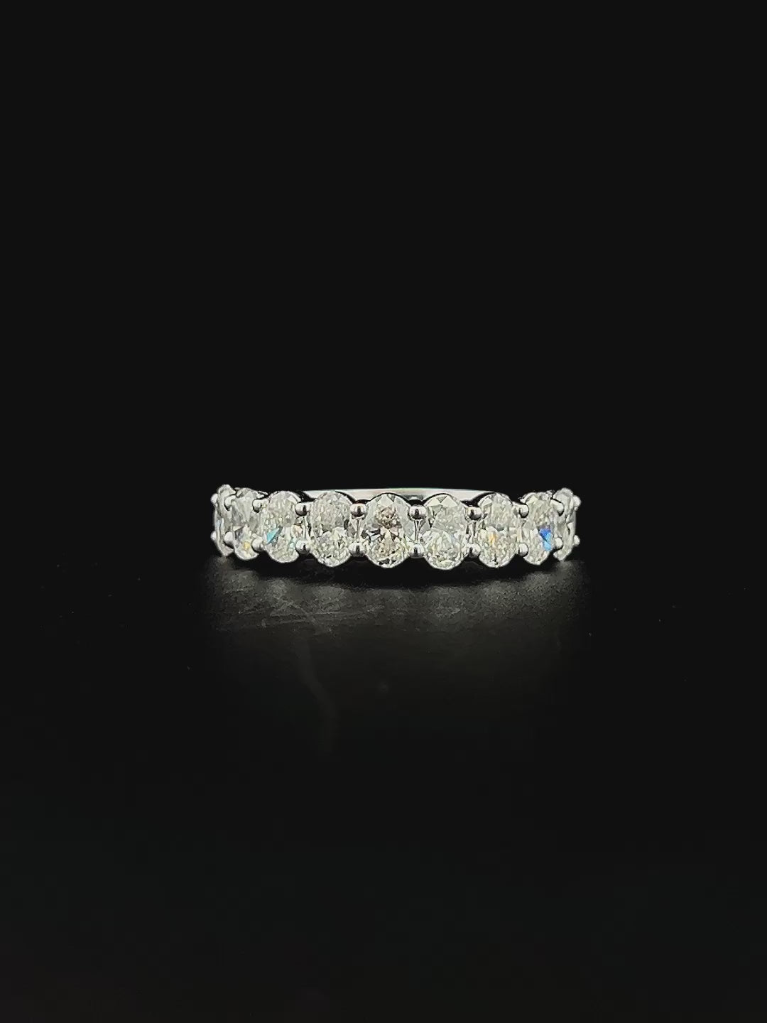 Lab grown diamond band ring