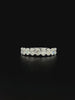 Lab grown diamond band ring