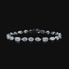 Lab grown diamond mix shape bracelet