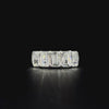 Lab grown diamond 5 stone rings
