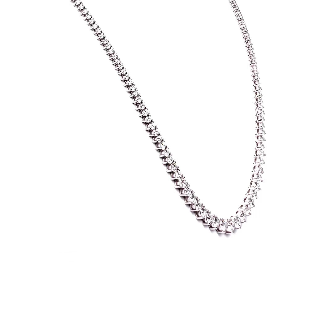 Lab grown Diamond Graduate Necklace