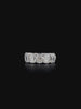 Lab grown diamond 5 stone rings
