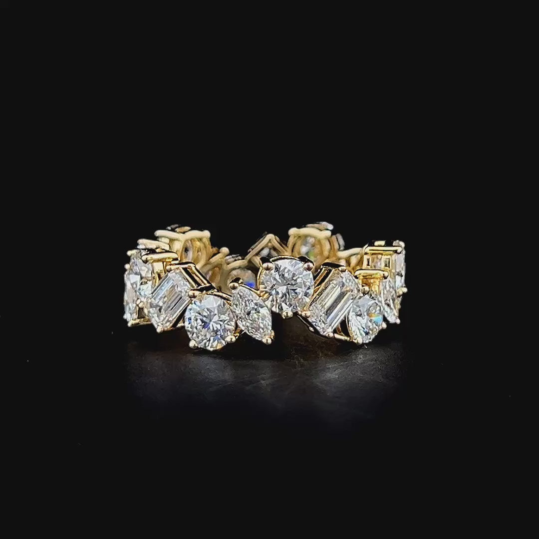 Lab grown diamond cocktail ring