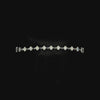 Lab grown diamond cuff bracelet