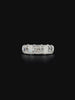 Lab grown diamond 5 stone ring