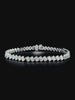 Lab grown diamond fancy shape bracelet
