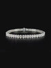 Lab grown diamond tennis bracelet