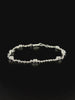 Lab grown diamond cuff bracelet