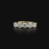 Lab grown diamond 5 stone rings