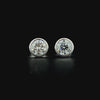 Lab grown diamond pushback stud earring