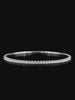 Lab grown diamond bangle bracelet