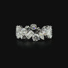Lab grown diamond cocktail stone ring