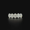 Lab grown diamond 5 stone rings