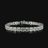 Lab grown diamond fancy shape bracelet