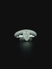 Lab grown diamond anniversary ring