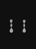 Lab grown diamond dangling earring