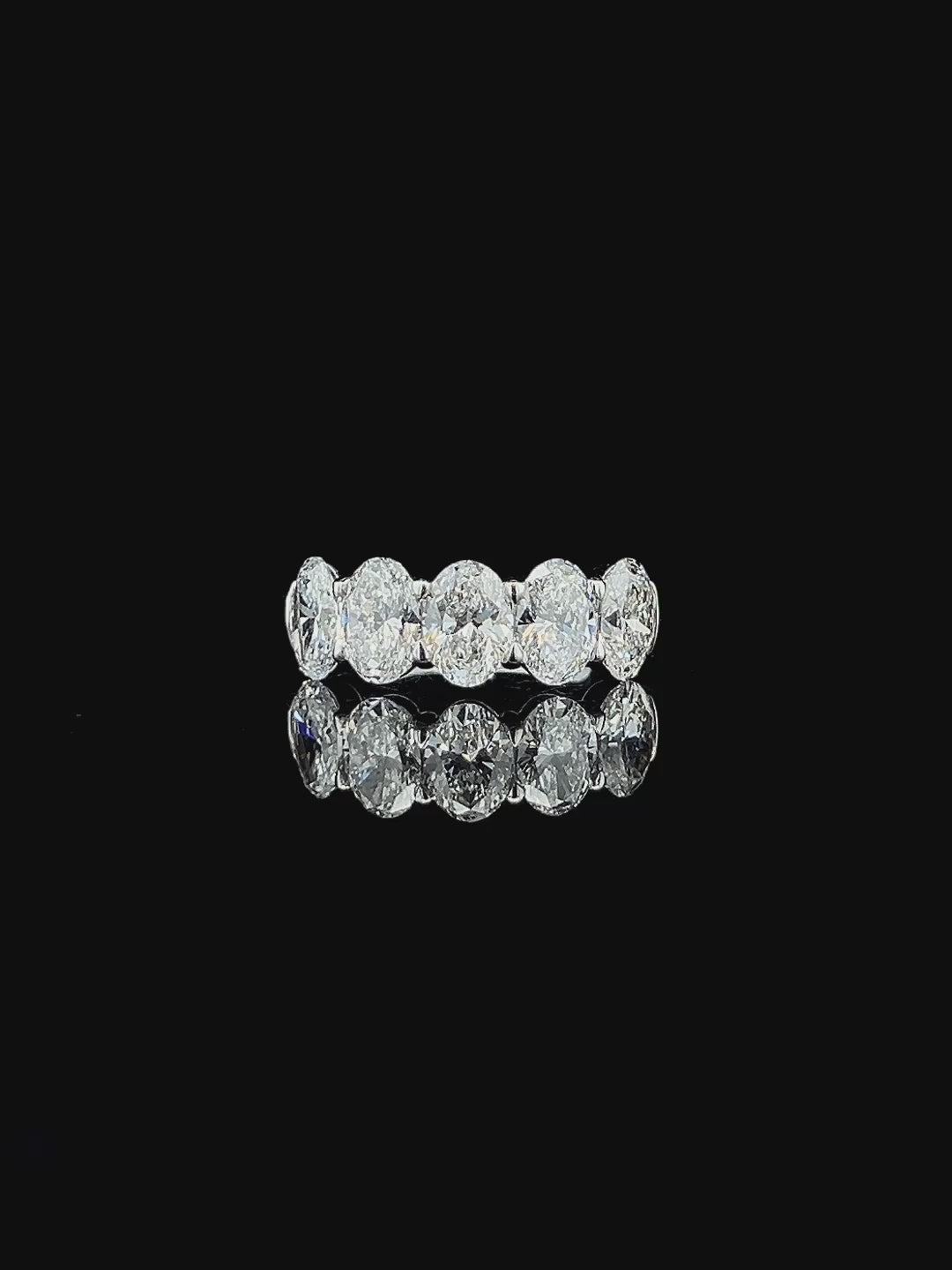 Lab grown diamond 5 stone rings