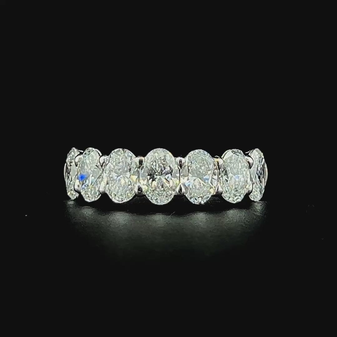 Lab grown diamond 7 stone rings