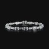 Lab grown diamond mix shape bracelet