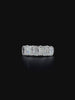 Lab grown diamond 5 stone rings